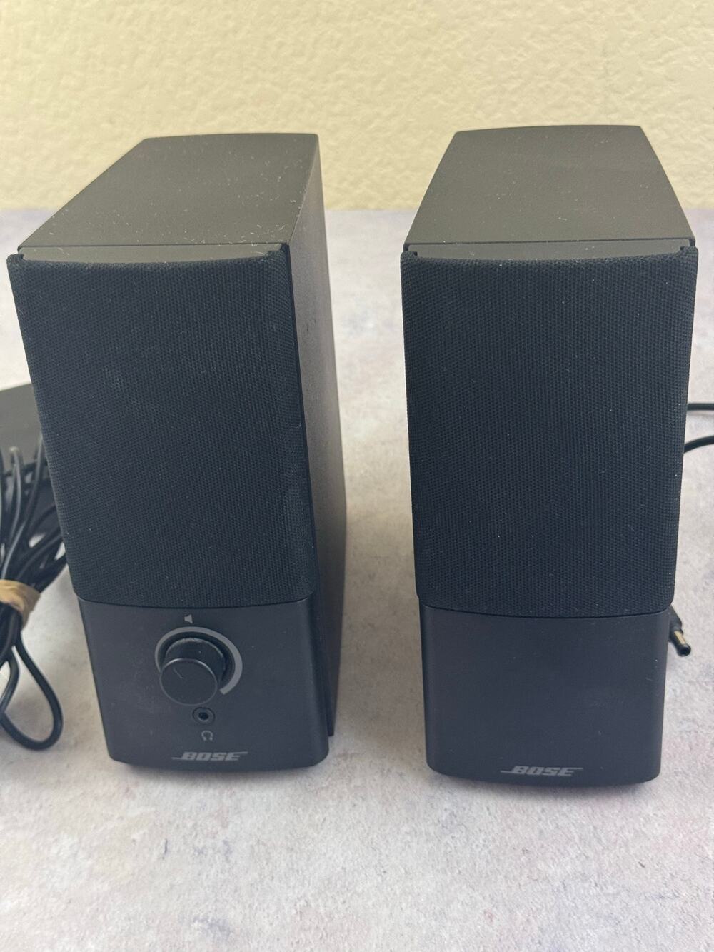 Bose Companion 2 Series III Wired Speakers W/ Power Adapter Tested Sound Great!